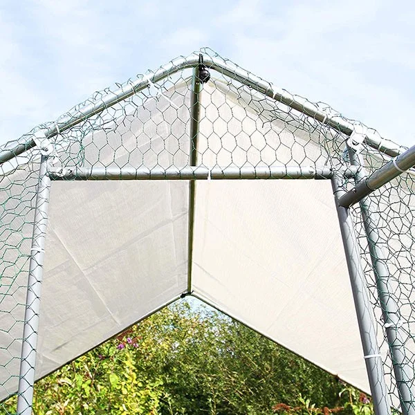 Gallinero galvanizado de 3X3X2 METROS